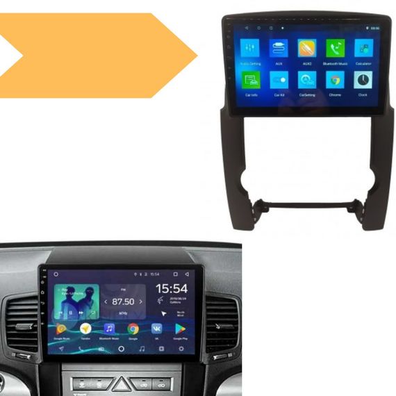 Штатна автомагнітола Kia Sorento 2012 (10") Android 10.1 (4/32) чорна (MER-14114_5673)
