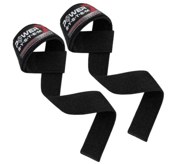 Лямки для тяги Power System PS-3400 Power Straps Black/Red (PS-3400_Bl/Red)