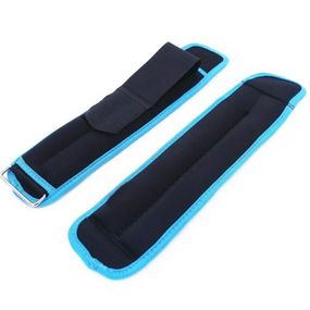 Обважнювачі неопренові NE-LG-WR-B2, 2 шт по 2 кг, чорно-бірюзові