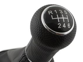 VW Bora 1.4; 1.6; 1.8 бензин 22 мм (98-05) ручка переключения передач КПП 6 ступка + чехол+ рамка хром