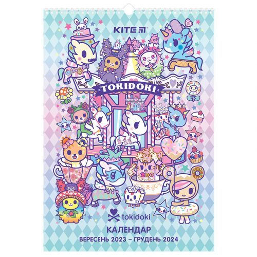Календарь-планер "Tokidoki" (12+4 месяцев)