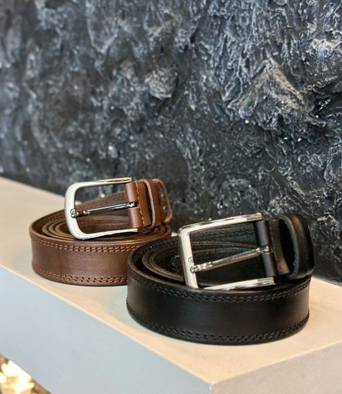 Мужской кожаный ремень | Зображення 3