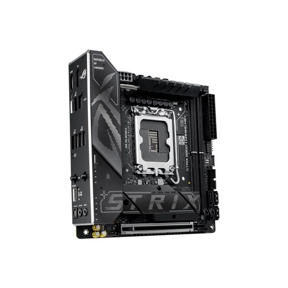 Материнcька плата ASUS ROG STRIX B860-I GAMING WIFI s1851 B860 2xDDR5 M.2 DP HDMI USB Type-C Wi-Fi BT mITX 90MB1JB0-M0EAY0 | Зображення 2