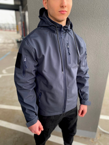 Куртка софтшелл спринг темно-синий S XL