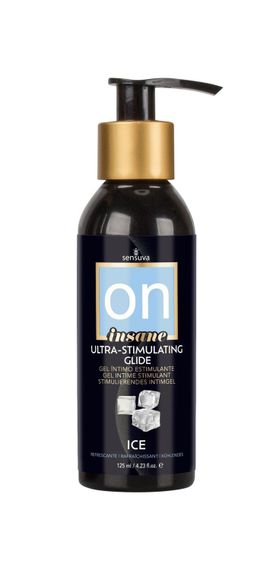 Збуджувальна змазка на гібридній основі Sensuva Ultra-Stimulating ON Insane Ice (125 мл)