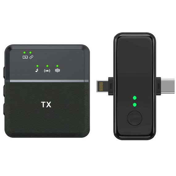 Беспроводной петличный радиомикрофон Savetek P37, универсальная петличка с Lightning и Type-C разъемами, для iPhone/Android | Зображення 1