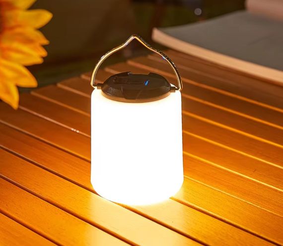 Кемпинговый подвесной фонарь LED-C1 с аккумулятором и USB-C зарядкой | Зображення 1