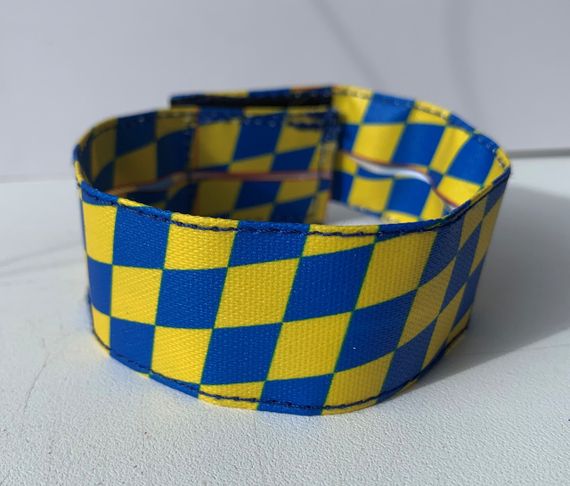 Браслет Ромбы на липучке