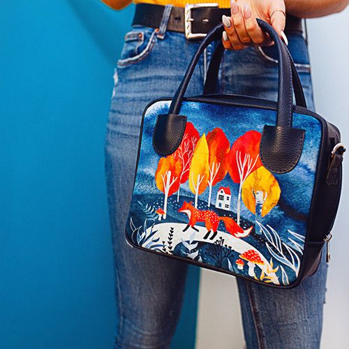 Сумка жіноча Kitto Лиса 25x20x9 см