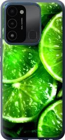 Чохол на Tecno Spark 8C KG5k Зелені часточки лимона "852u-2680-2448"