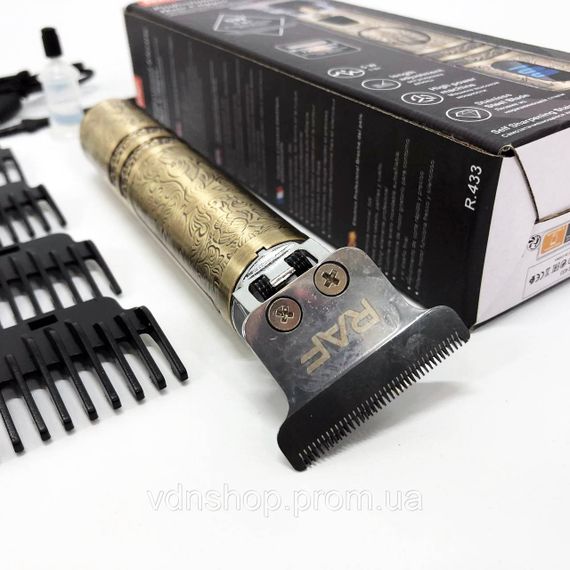 Машинки для стрижки професійні машини, Бездротова акумуляторна машинка для стрижки волосся DT-67 | Зображення 6