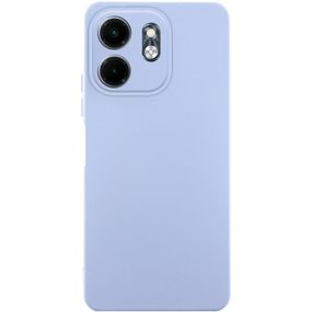 Чохол TPU GETMAN Liquid Silk Full Camera для Infinix Smart 9 4G / Hot 50i Бузковий / Light purple