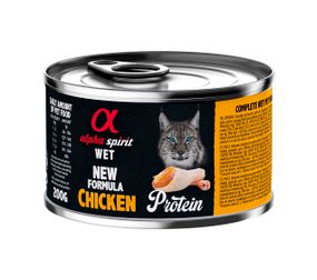 Корм Alpha Spirit Chicken for Adult Cat влажный с курицей для взрослых котов 200 гр