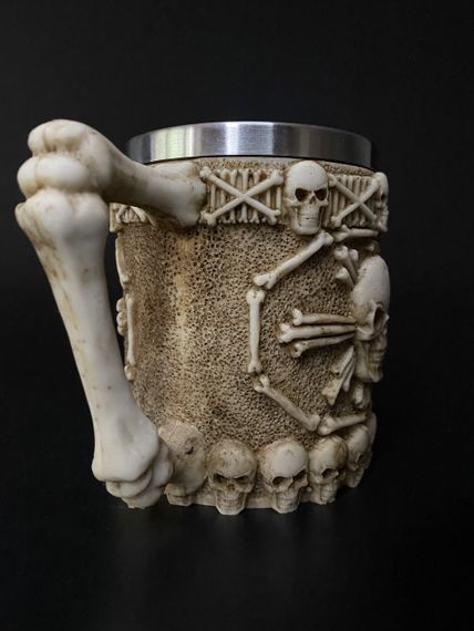 Кухоль череп і кістки 400 мл. | Зображення 3