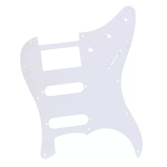 Пікгард для електрогітари HSS Fender Stratocaster ST China БІЛИЙ ПЕРЛАМУТР | Зображення 1