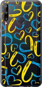 Чехол на Huawei P40 Lite E Сердца UA "5292u-1875-17620"