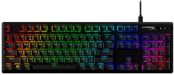 Клавіатура механічна HyperX Alloy Origins PBT 104key 639N3AA