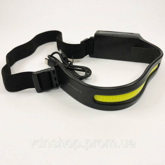 Фонарь для головы со светодиодами BL-W689/G28-LM+COB, Фонарь налобный для строителя SN-42 | Зображення 4