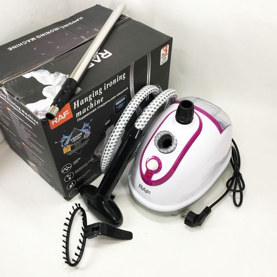 Бытовой ручной пароочиститель RAF R.3039 1800 Вт, Парогенератор для вертикальной глажки OV-57 | Зображення 1