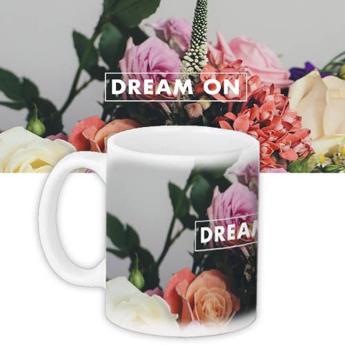 Кружка с принтом Dream on 330 мл (KR_ORG009)