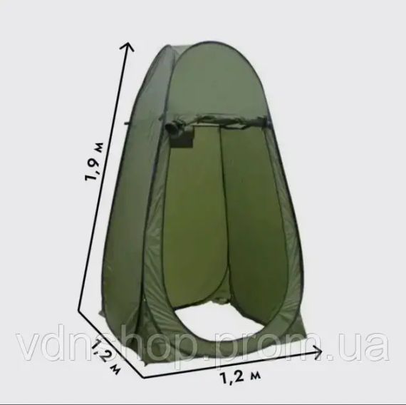 Автоматичний намет / Туристичний намет-кабінка душ, туалет, роздягальня | Зображення 3