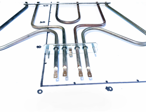 Тэн 2800W (800+2000W) для электрической духовки "Ханса" (Турция) | Зображення 1