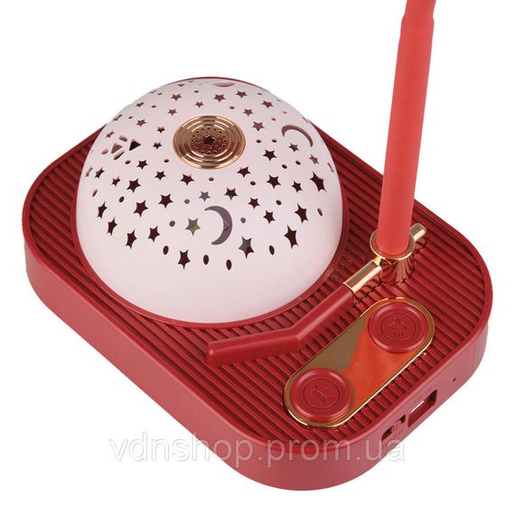 Дитяча лампа нічник із проекцією зоряного неба 3.2 Вт червона UP180R | Зображення 3