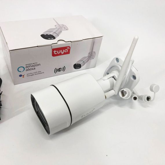 Камера видеонаблюдения Camera C16 TUYA APP WIFI IP 3.0 mp уличная с дистанционным просмотром | Зображення 9