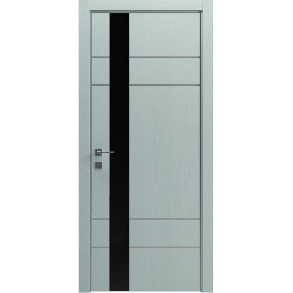 Двері міжкімнатні Rodos MODERN Flat 5 сосна браш Mint