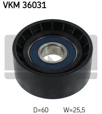 Ролик провідний DACIA, OPEL, RENAULT (Вир-во SKF) SKF VKM36031 на RENAULT KANGOO Rapid (FC0/1_)