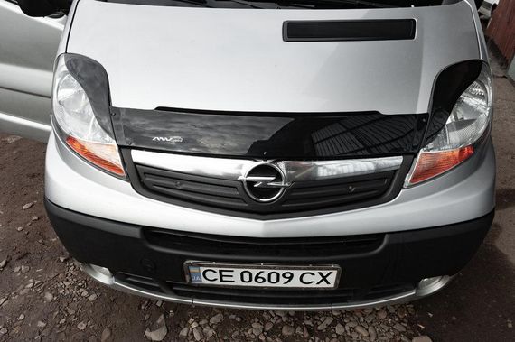 Реснички Porshe-style Черный лак для Renault Trafic 2001-2015 гг. | Зображення 3