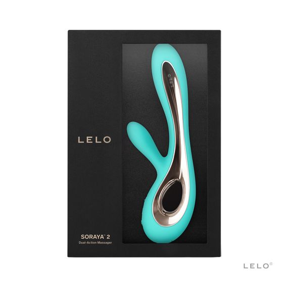 Вібратор-кролик LELO Soraya 2 Aqua, 12 режимів вібрації, до 4 годин роботи | Зображення 2