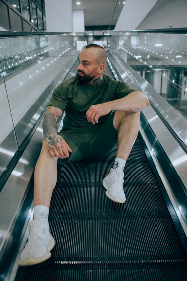 Комплект Оверсайз лето хаки S XL | Зображення 2