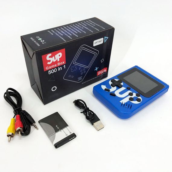 ​​Ігрова приставка з іграми денді сега Sup Game Box 500 игр, Приставка IY-547 супер маріо | Зображення 2