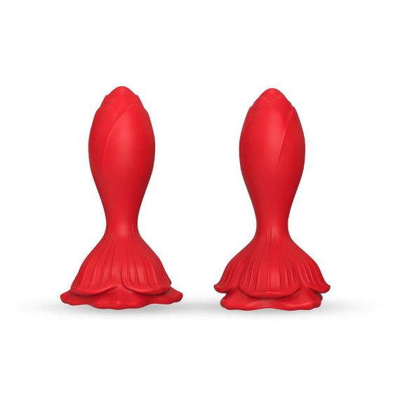 Анальна пробка - Rosenberg Red, 9 Vibration Functions Sex Aura | Зображення 6