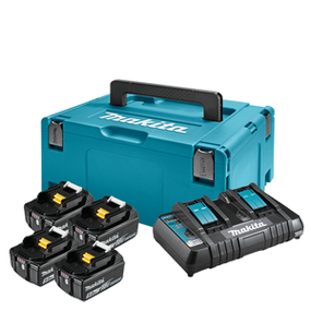 Набор аккумуляторов BL1850B (4 шт) и зарядное устройство для продукции Makita LXT (197626-8)