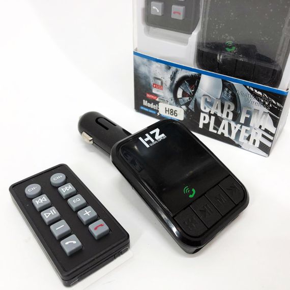 Трансмітер/модулятор H86BT, FM модулятор з bluetooth, FM трансмітер в машину, Якісний фм модулятор | Зображення 8