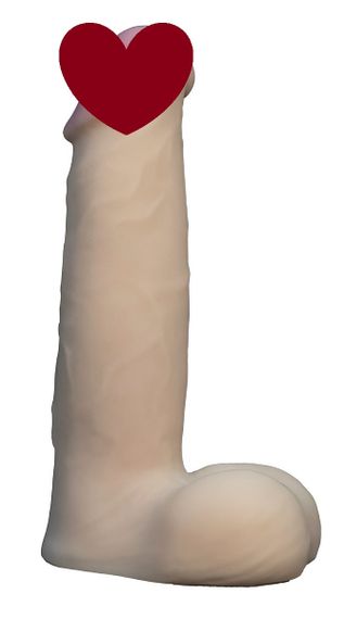 Насадка для страпона тілесна EGZO CIBERSKIN NSTR16 ( 17,5 см х 4 см ) Sex Aura