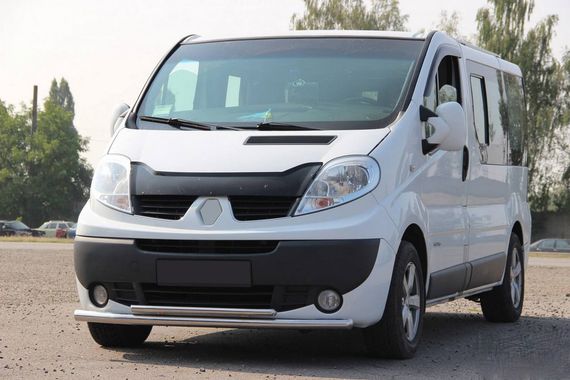 Передній захист ST014 (нерж.) для Nissan Primastar 2002-2014рр | Зображення 7