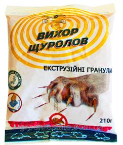 Вихор Щуролов гранули 200гр.