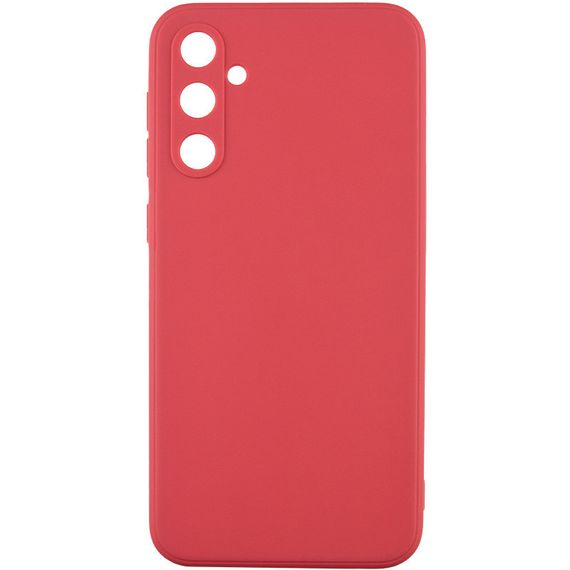 Силіконовий чохол Candy Full Camera для Samsung Galaxy A55 Червоний / Camellia