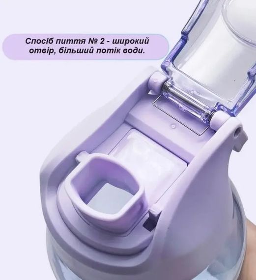 Пляшка для води Casno 800 мл KXN-1257 Біла (KXN-1257_White) | Зображення 2