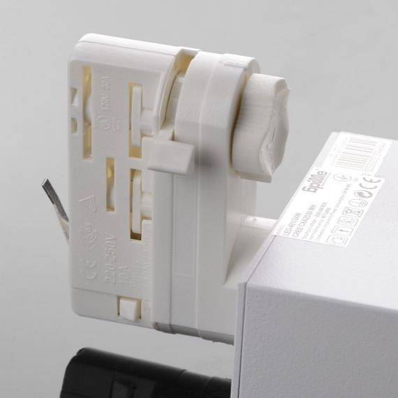 Светильник трековый поворотный LED 401/34W WW COB WH | Зображення 6