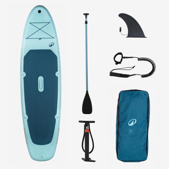 Надувна SUP-дошка ALLROUND 10’6 для 1-2 осіб блакитна - One Size