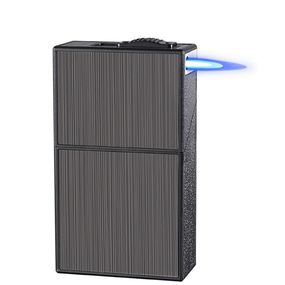 Футляр С Встроенной Зажигалкой На 20 Штук «Dark Silver ПА-37»
