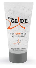 Гібридний гель-лубрикант Just Glide Performance, 20 ml sexstyle