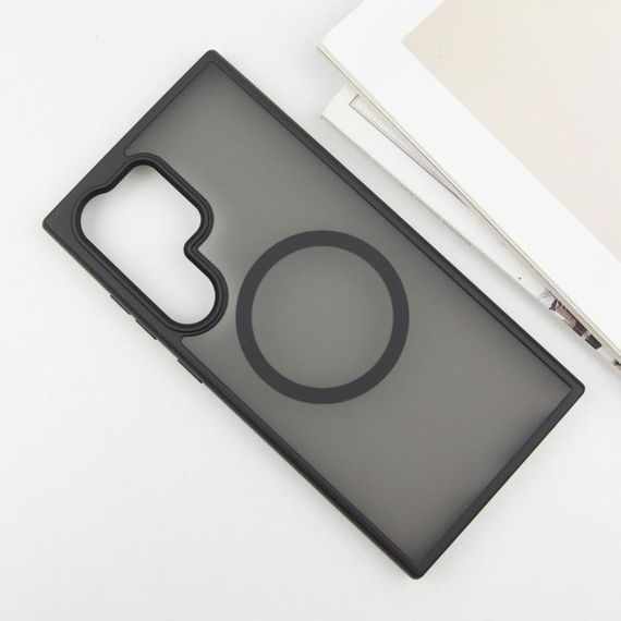 Чохол Ummi Colorful with MagSafe для Samsung Galaxy S24 Ultra Чорний / Black | Зображення 1