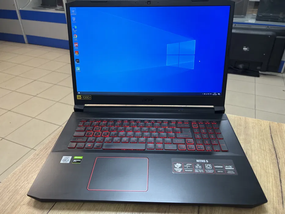 Ноутбук  Acer Nitro 5 17.3 FHD IPS i5 10300H/16gb/SSD+HDD/GTX 1650Ti -4Gb
