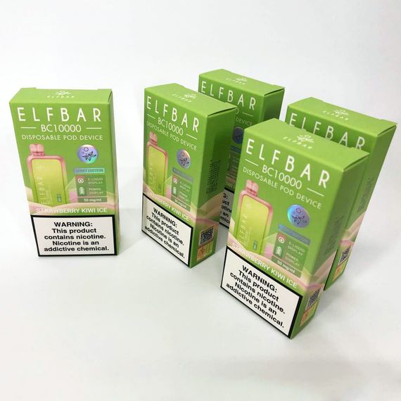 Elf Bar BC10000 смак Полуниця Ківі (Strawberry Kiwi Ice) (ws25661) | Зображення 4