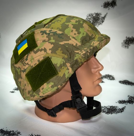 Кавер Kirasa на шлем с козырьком Ballistic Helmet KC-HM001 мультикам (KI605) | Зображення 1